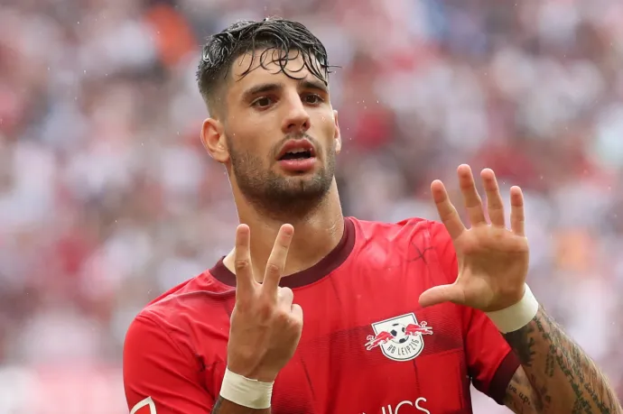 Szoboszlai bombagólt lőtt, gólpasszt adott a Lipcsében