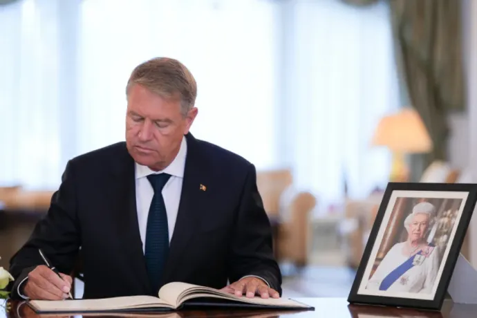 Klaus Iohannis is részt fog venni Erzsébet királynő temetésén