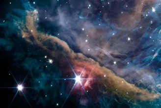 Lenyűgözték a tudósokat a James Webb űrtávcső első képei az Orion-ködről
