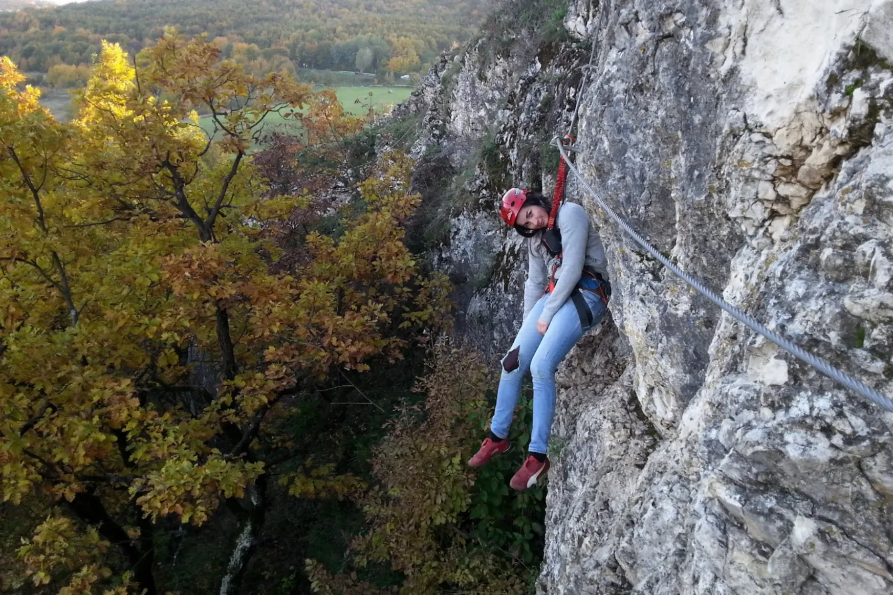 Via ferrata a Cuha-völgyben: talpad alatt fütyül a mozdony