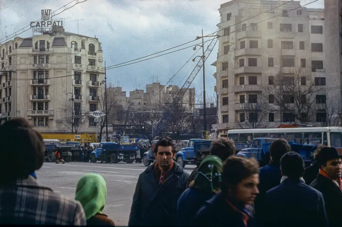 Az emberek emlékezetében még mindig élénken élő '77-es bukaresti földrengés képei
