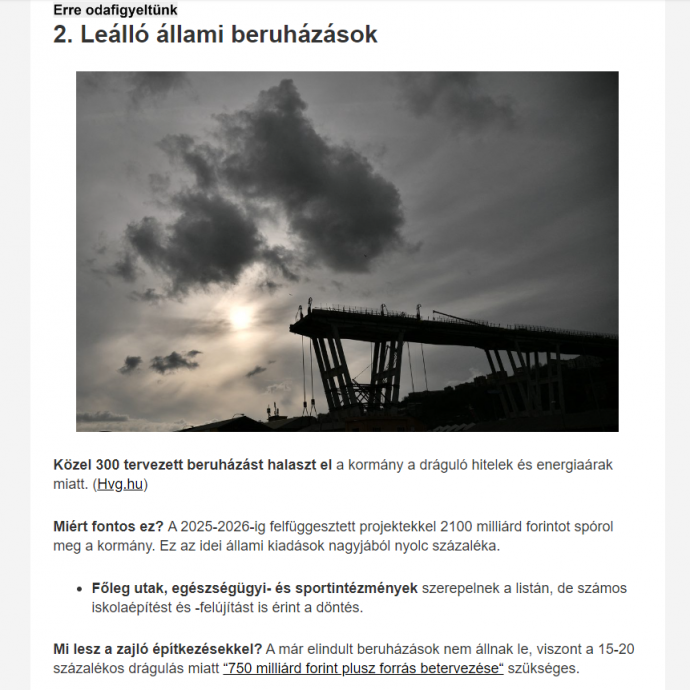 Elindult a G7 új hírlevele
