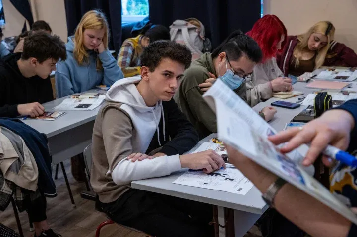 At the Kőrösi Csoma Sándor Bilingual Baptist High School, the Ukrainian students were given accommodation in addition to education – Photo by István Huszti / Telex