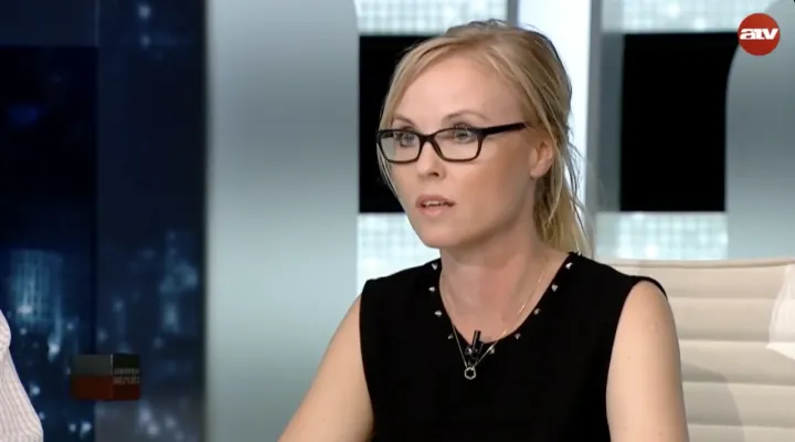 Zgut-Przybylska Edit interjút ad az ATV-nek – Forrás: ATV