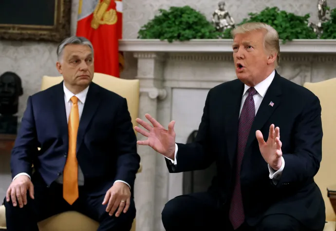 Orbán Viktor és Donald Trump a 2009. májusi washingtoni találkozójukon – Fotó: Mark Wilson / 2019 Getty Images