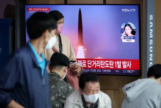 Észak-Korea újra rakétakísérletet hajtott végre
