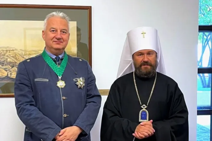 Russian Patriarch Kirill awards Hungarian Deputy Prime Minister Semjén