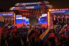 Bizarr bulit tartanak Moszkvában az annexió megünneplésére