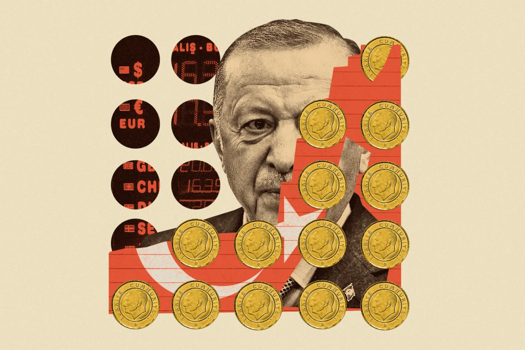 Beleremeg Erdoğan rendszere a 80 százalékos inflációba