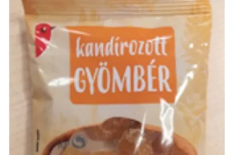 Kandírozott gyömbért hívott vissza az Auchan