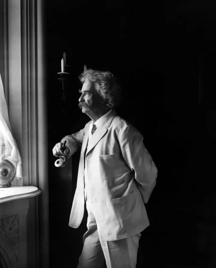 Samuel Clemenst, írói nevén Mark Twain, Forrás: Shutterstock