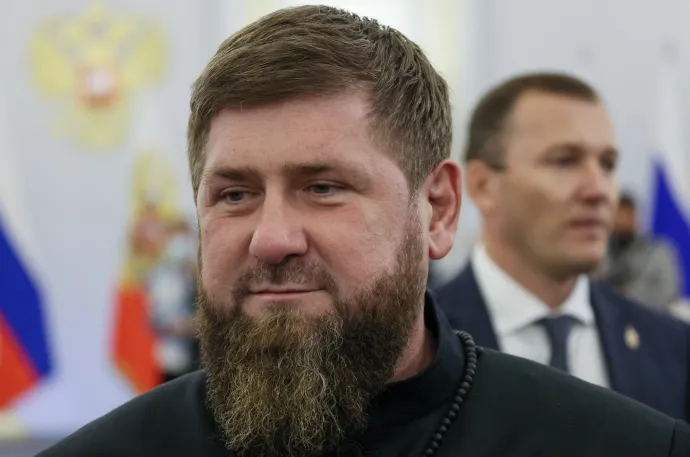Ramzan Kadirov csecsen vezető 2022. szeptember 30-án, Moszkvában – Fotó: Mikhail Metzel/ Sputnik via Reuters