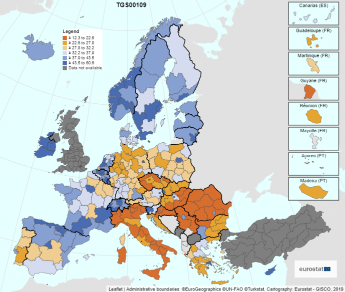 Forrás: Eurostat