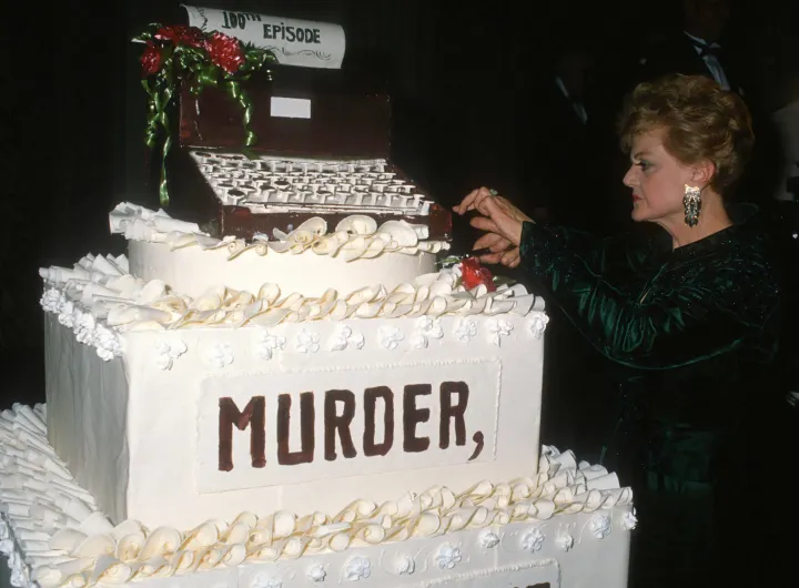 Angela Lansbury en el centenario de Murder Row - Foto: Ron Galella, Ltd.  / Imágenes falsas