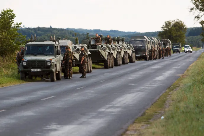 Katonai konvojok tűnhetnek fel országszerte jövő héten
