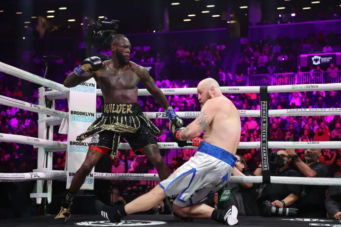 Összesen három ütés kellett Deontay Wilder 42. KO-győzelméhez