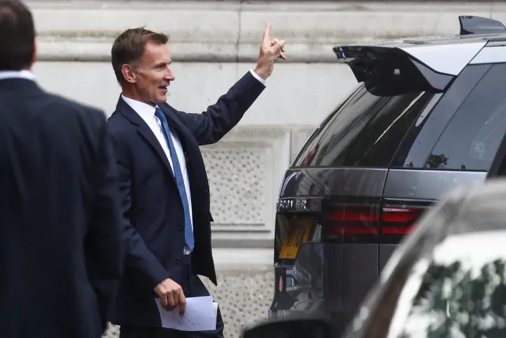 Jeremy Hunt brit pénzügyminiszter – Fotó: Henry Nicholls / Reuters