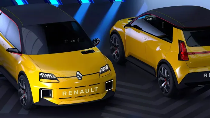 A Renault a kilencvenes évek elejéig gyártott 5-öst is feltámasztja. Ez jobban hasonlít névadójára, és majdnem olyan kicsi is lesz, mint az eredeti R5 – Fotó: Renault Group