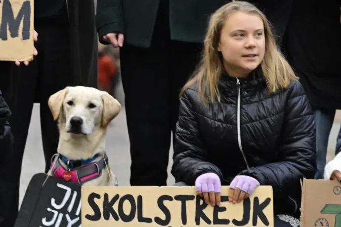 Greta Thunberg: A világ leghatalmasabb embereit megfélemlítik a tinédzserek