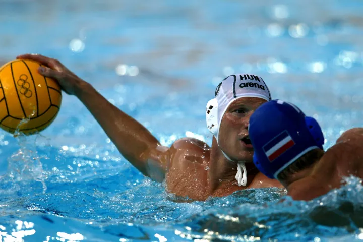 Vári Attila a 2004-es athéni olimpiai játékok döntőjében – Fotó: Adam Davy / PA Images / Getty Images