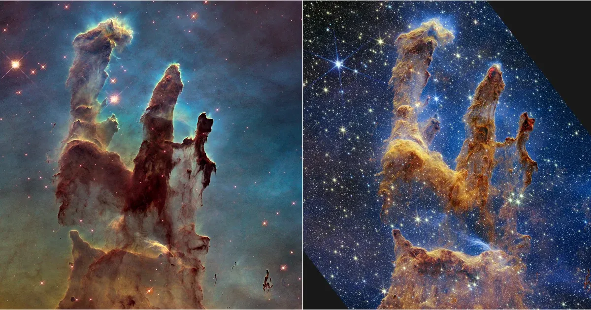 James Webb photographed the Pillars of Creation in a way that even astronomers have never seen