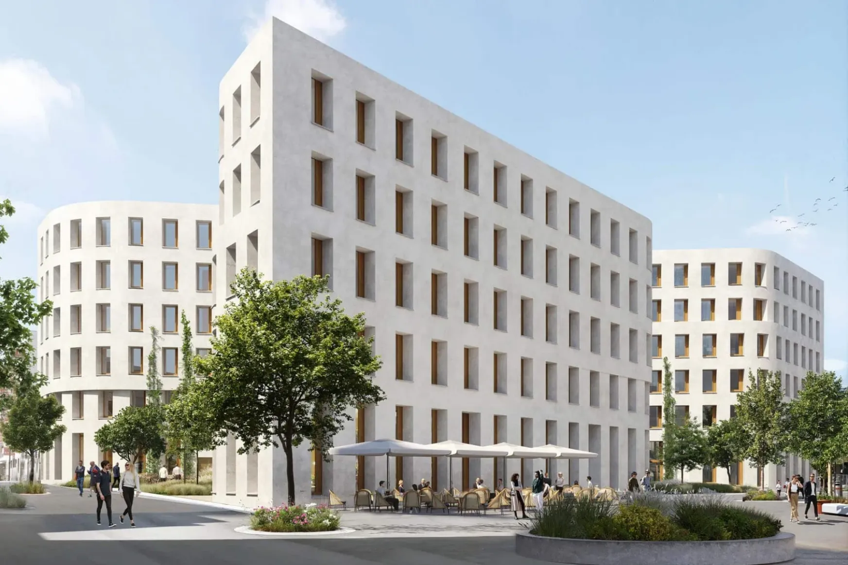 Az emberek és a világítás által leadott hővel fognak fűteni egy új irodaházat Bécsben
