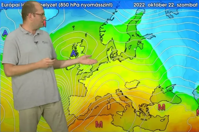 Péntek reggel megérkezik keletről az első fagy