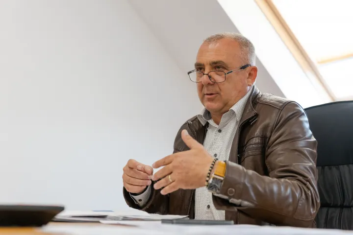 Asztalos István, Tordaszentlászló jelenlegi RMDSZ-es polgármestere – Fotó: Tóth Helga / Transtelex