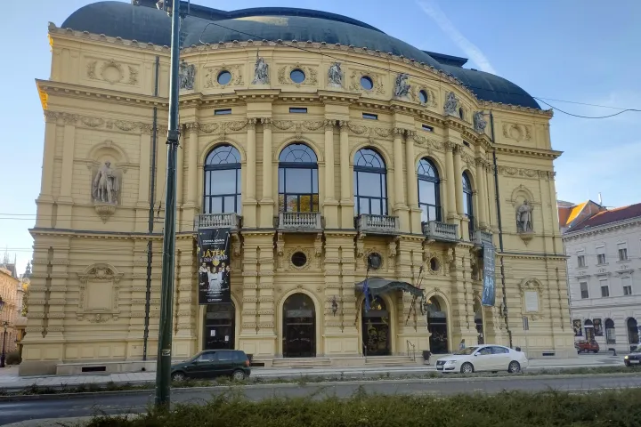A Szegedi Nemzeti Színház is zárva lesz a jövő év elején – Fotó: Móra Krisztina / Telex