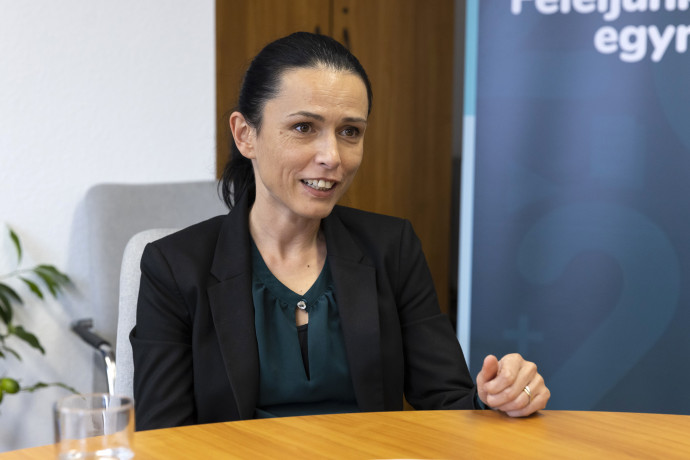 Mag Kornélia, a KSH elnökhelyettese. Fotó: Németh Dániel