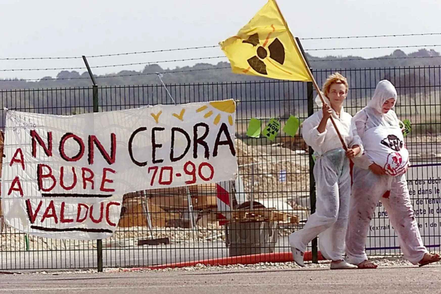 Egy apró francia falu lett az atomenergia-ellenállás főhadiszállása