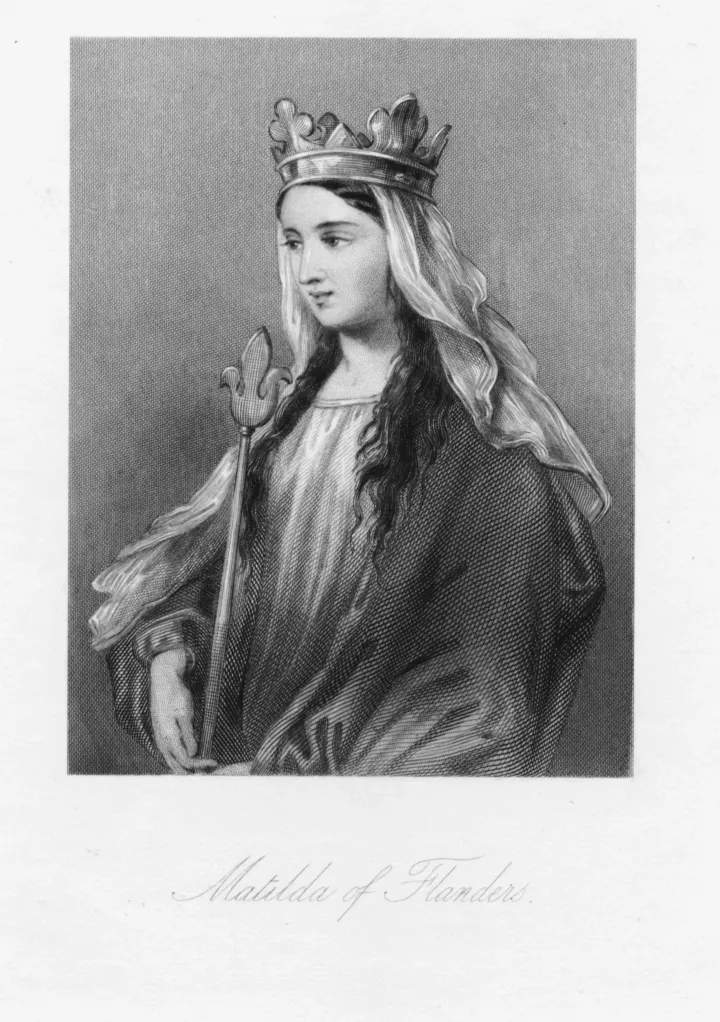 Matilda metszett portréja koronával és jogarral a kezében, 1100 körül – Fotó: Kean Collection / Archive Photos / Getty Images