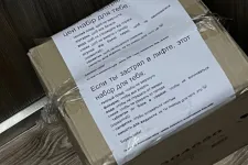 Liftekben hagyott segélycsomagokkal készülnek a kijeviek a hosszabb áramkimaradásokra