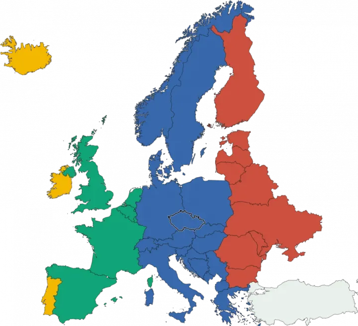 Négy időzónára osztanák Európát – Forrás: Európai Parlament