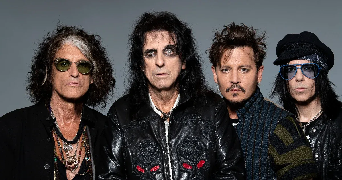 The band Johnny Depp and Alice Cooper are coming to Budapest for a