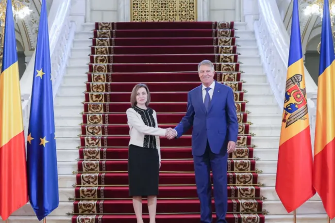 A moldovai energiaválságról beszélt Maia Sandu és Klaus Iohannis