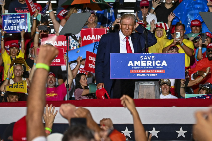 Donald Trump. Fotó: AFP