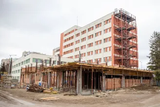 Pénzhiány miatt leáll az építkezés a Kovászna megyei sürgősségi kórházban