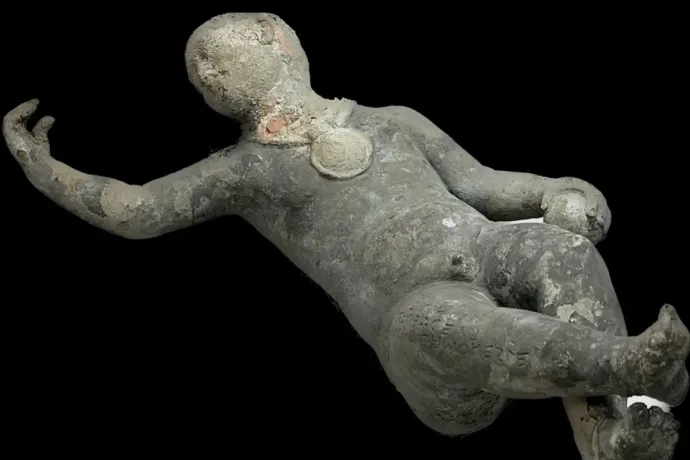Rendkívül jó állapotú bronzszobrokat találtak Toszkánában
