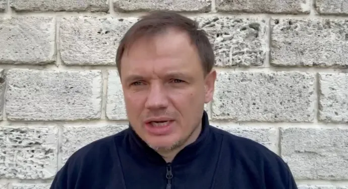 Kirill Sztremuszov egy Telegram-csatornáján megosztott videóban 2022. november 9-én – Forrás: Telegram / Reuters