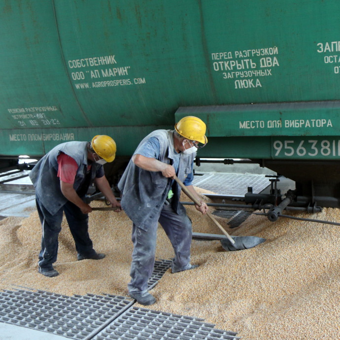 Életet lehelt a háború egy fontos magyar áruforgalmi csomópontba