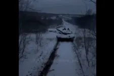 Leesett az első hó a fronton