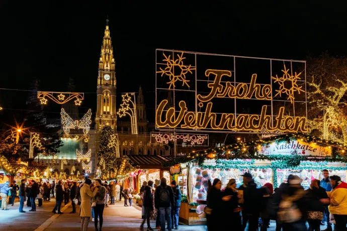 Bécsben és Budapesten is elkezdődött a karácsonyi forgatag, megnyíltak a karácsonyi vásárok