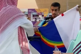 LMBTQ-szivárványnak nézték a vébén egy brazíliai állam zászlajának csíkjait