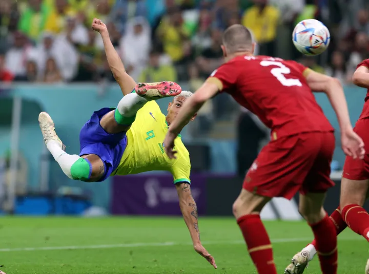 Richarlison nagy gólt lőtt – Fotó: Amanda Perobelli / Reuters