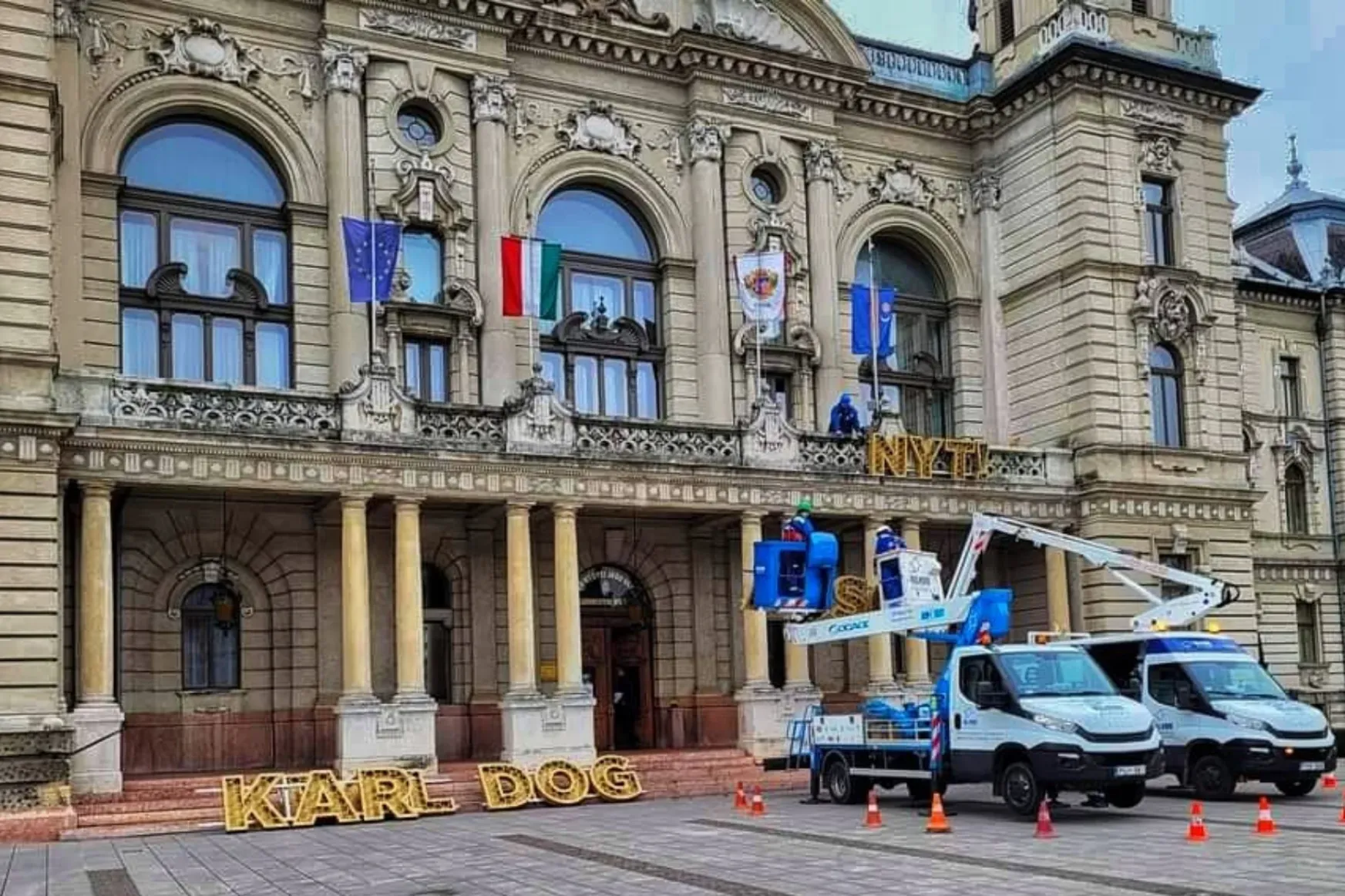 A győri polgármester elengedte volna a díszkivilágítást, de a helyiek fellázadtak