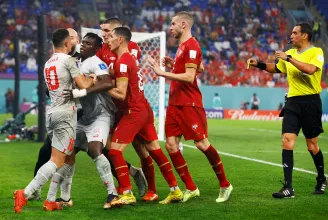 Öt gól, két fordítás és elszabadult indulatok – Svájc őrült meccsen verte a szerbeket