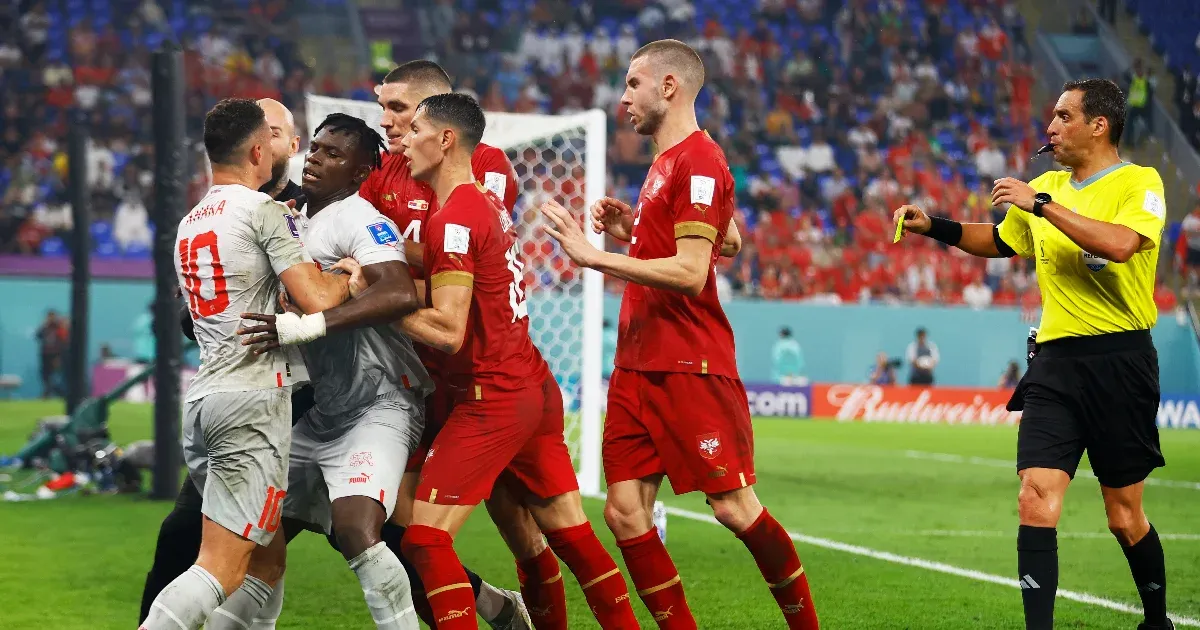 Cinco goles, dos conversiones y emociones salvajes: Suiza venció a los serbios en un partido loco