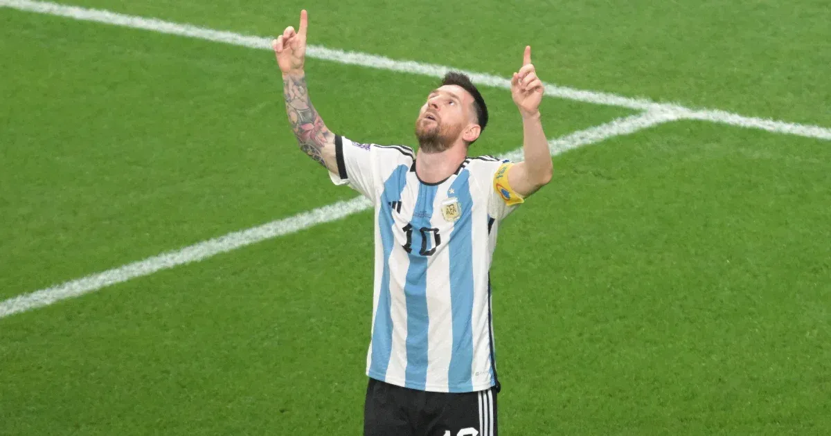 Messi anotó en su partido número 1.000 y Argentina quedó entre los ocho mejores del Mundial