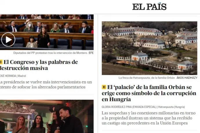 Orbánék hatvanpusztai „palotájáról” cikkezik az El País